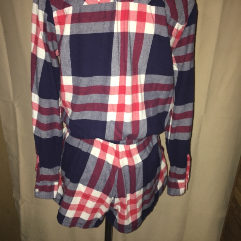 Aerie flannel‎ Romper - Picture 5 of 8